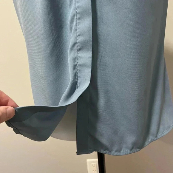 Calvin Klein Sleeveless V-Neck Blouse - Picture 4 of 9